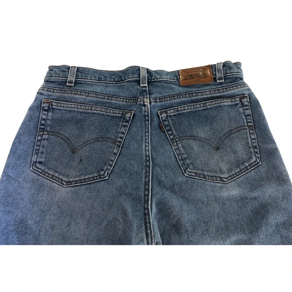 Levi's 540 Flex Relaxed Fit‎ Jeans Men's W38 L30 Blue Denim Straight Leg